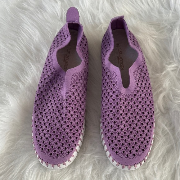 NWOT Ilse Jacobsen Tulip Flats in Bubble Lavender Color size 40 - Picture 3 of 10